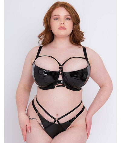 Scantilly Fatale Thong - Black Knickers