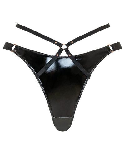 Scantilly Fatale Thong - Black Knickers