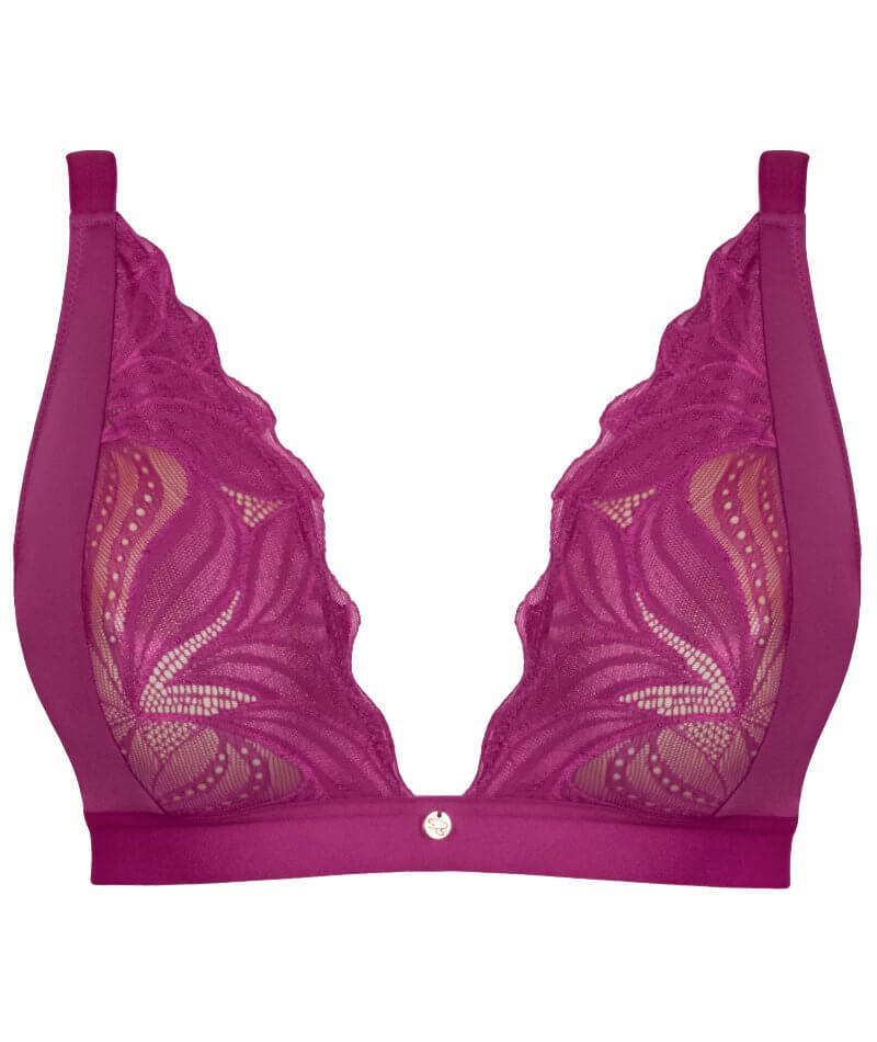 ST010110 Scantilly by Curvy Kate Indulgence Bralette Bra - ST010110  Ultraviolet