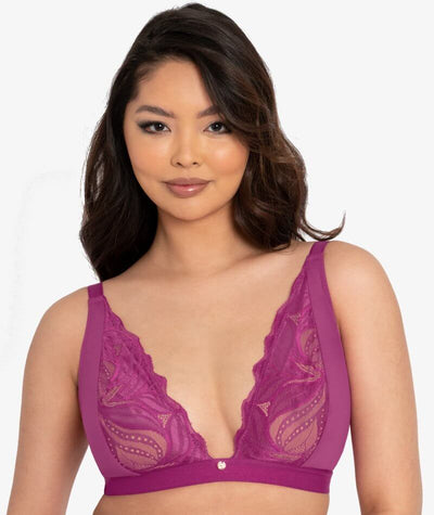 Scantilly Indulgence Bralette - Orchid/Latte Bras