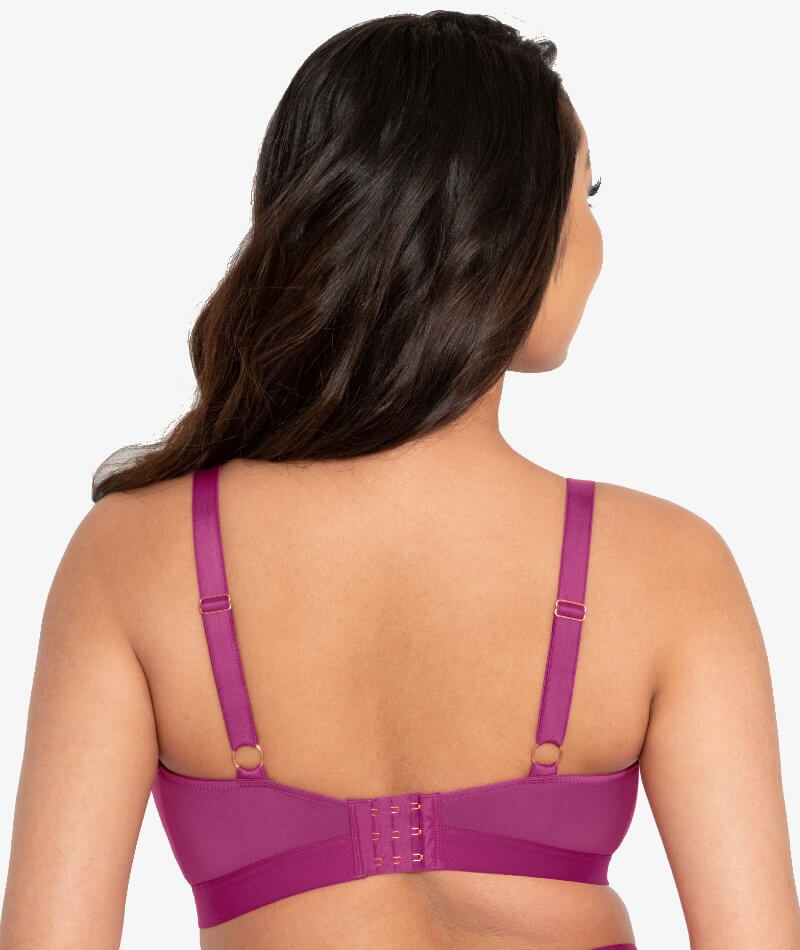 Scantilly Indulgence Wire-free Bralette - Orchid/Latte - Curvy