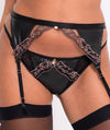 Scantilly Key to My Heart Bare Faced Brief - Black Knickers