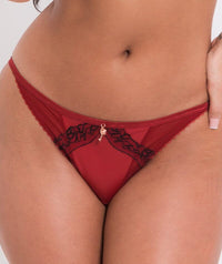 Scantilly Key to My Heart Bare Faced Brief - Rouge