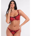 Scantilly Key to My Heart Bare Faced Brief - Rouge Knickers