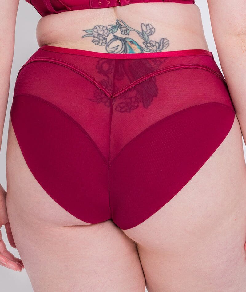 Smooth Sensation High Waist Panty in Fig Pink