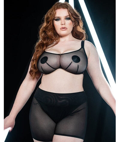 Scantilly Superheroine Cycling Short - Black Knickers