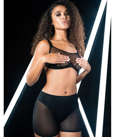 Scantilly Superheroine Bandeau Bra - Black Bras