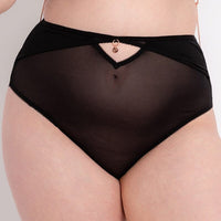 Scantilly Unchained High Waist Brief - Black