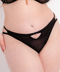 Scantilly Unchained Thong - Black