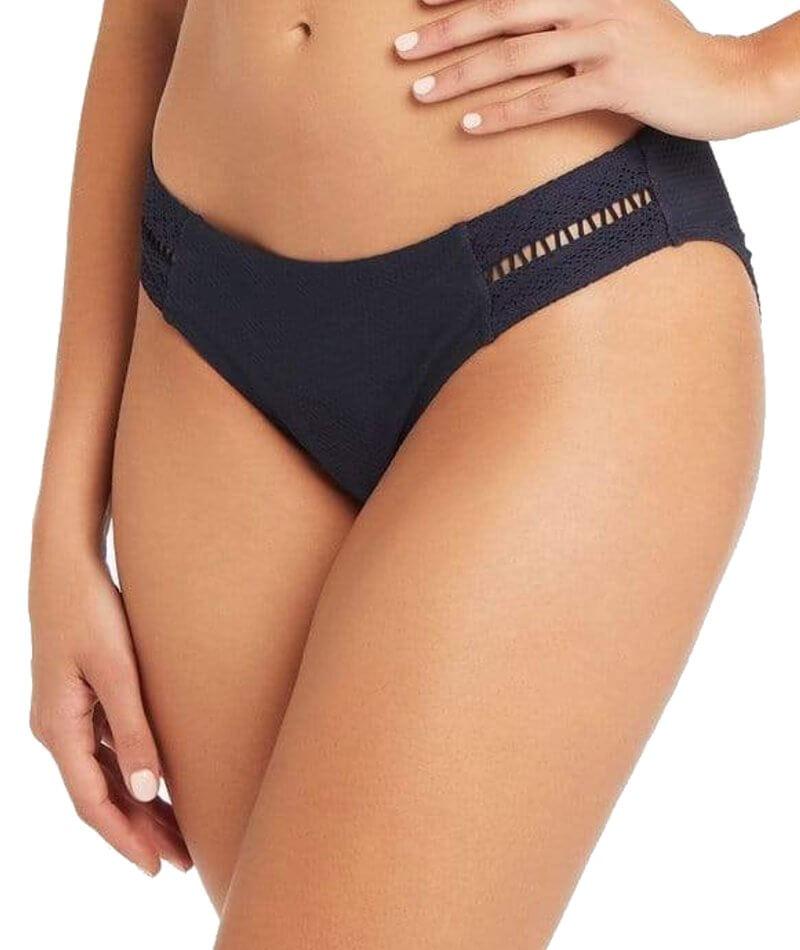 Sea Level Amazing Lace Spliced Hipster Bikini Brief - Night Sky Swim