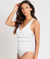 Sea Level Chantilly Tank Style D-DD Cup One Piece Swimsuit - White Swim