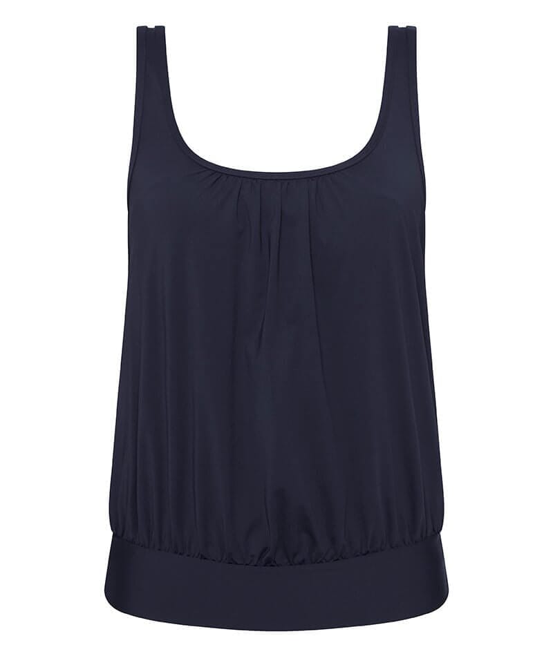 Sea Level Eco Essentials Blouson Tank Singlet Top - Night Sky Swim