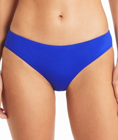 Sea Level Eco Essentials Hipster Bikini Brief - Cobalt Swim