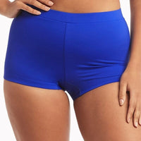 Sea Level Eco Essentials Katie Boyleg Swim Pant - Cobalt