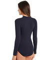 Sea Level Eco Essentials Long Sleeve A-DD Cup One Piece Swimsuit - Night Sky Swim