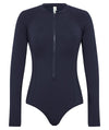 Sea Level Eco Essentials Long Sleeve A-DD Cup One Piece Swimsuit - Night Sky Swim