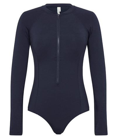 Sea Level Eco Essentials Long Sleeve A-DD Cup One Piece Swimsuit - Night Sky Swim