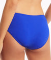 Sea Level Eco Essentials Mid Bikini Brief - Cobalt Swim