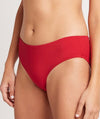 Sea Level Eco Essentials Mid Bikini Brief - Red Swim