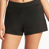 Sea Level Eco Essentials Swim Shorts - Black