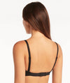 Sea Level Eco Essentials Twist Front DD-E Cup Bikini Top - Black Swim