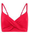 Sea Level Eco Essentials Twist Front DD-E Cup Bikini Top - Red Swim