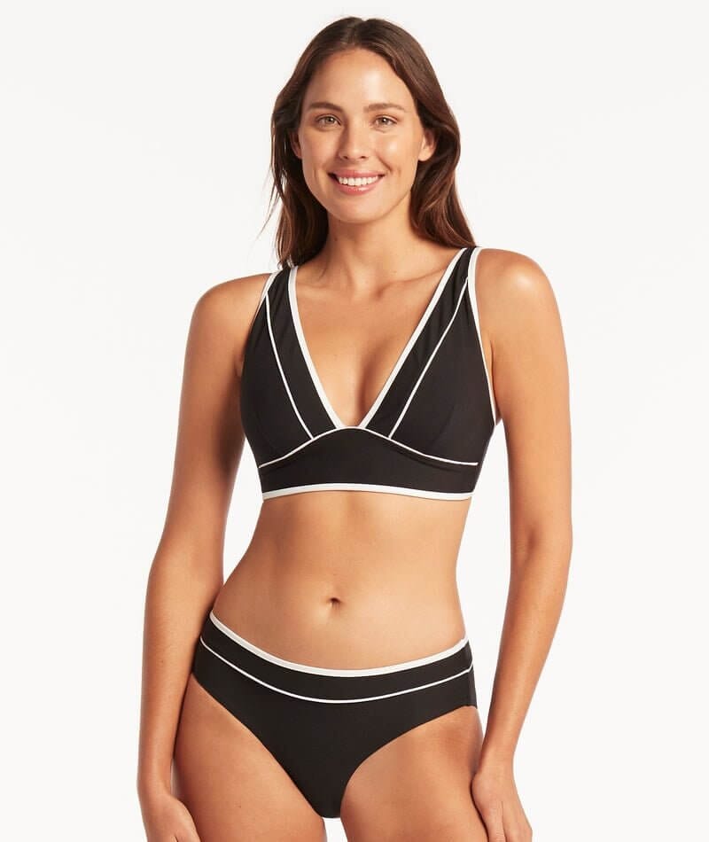 Xhilaration Women's Striped Ribbed Longline Cami Bikini Top – Biggybargains