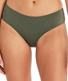 Sea Level Essentials Mid Bikini Brief - Khaki Swim