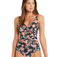 Sea Level Mauritius Cross Front B-DD Cup One Piece Swimsuit - Black