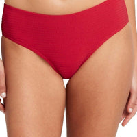 Sea Level Messina Mid Bikini Brief - Red