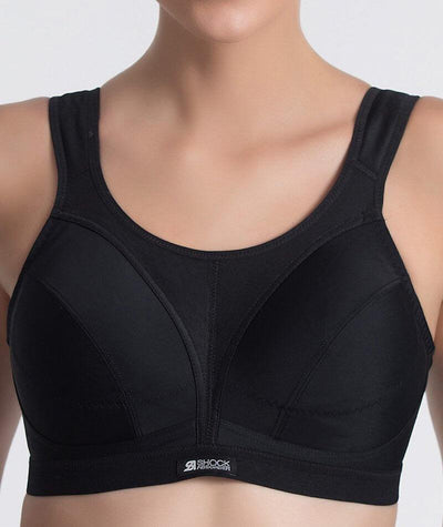 SHOCK ABSORBER White Active D+ Max Support Sports Bra, US 34F, UK