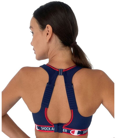 Shock Absorber Ultimate Run Wirefree High Impact Sports Bra - Athletic Navy Bras