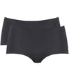 Sloggi Active Short 2 Pack - Black Knickers