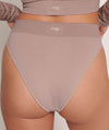 Sloggi Ever Infused Aloe High Leg Brief - Foggy Mauve Knickers