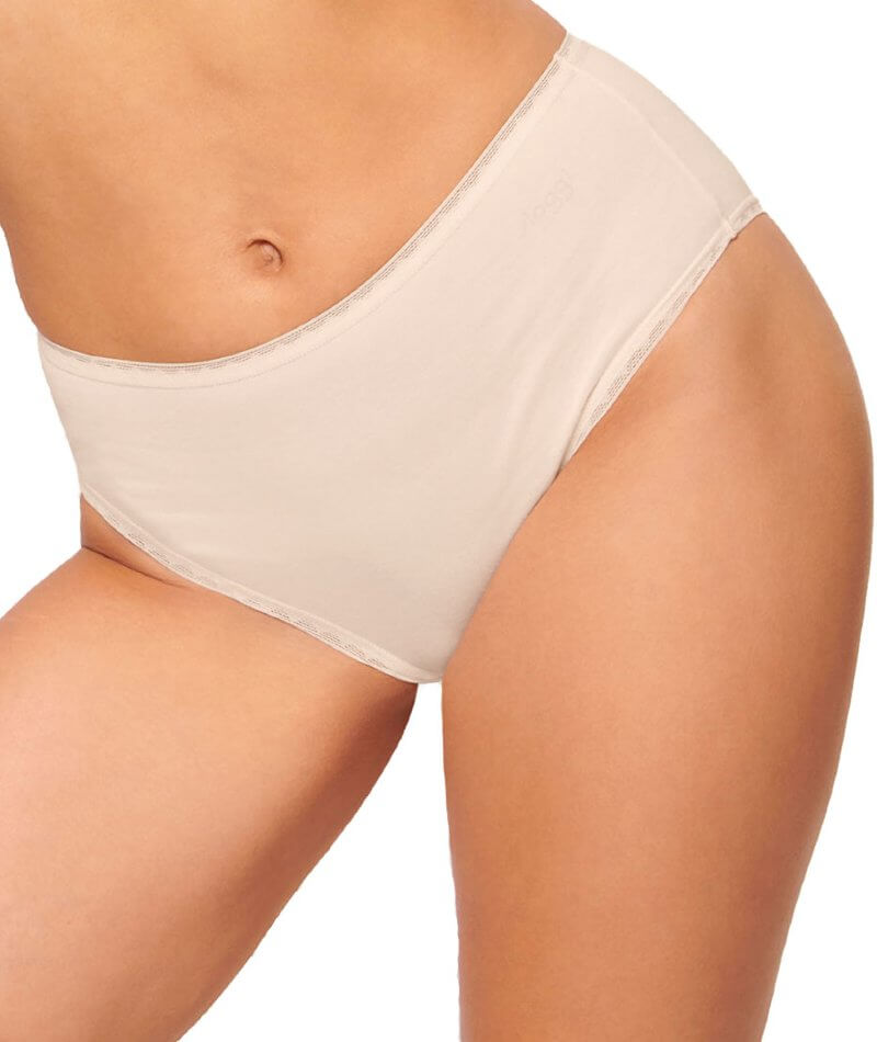 Sloggi GO High Waist 2 Pack Brief - Fresh Powder Knickers 