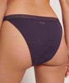 Sloggi Go Ribbed Tanga Brief 2 Pack - Blueberry Knickers