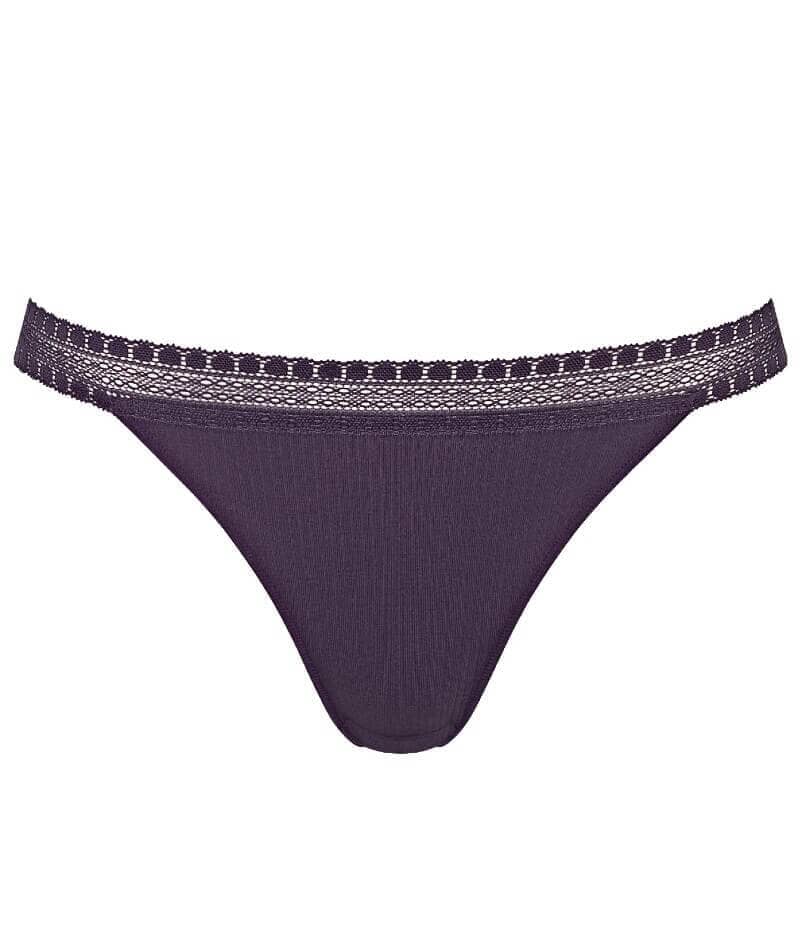 2-pack lace-trimmed thong briefs