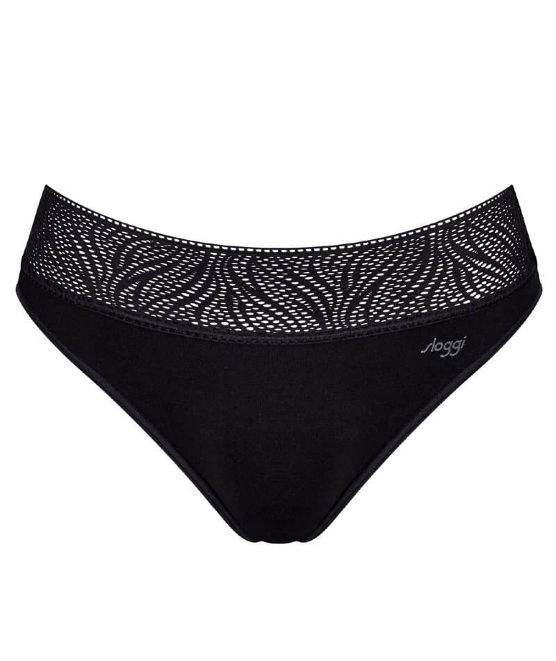 Sloggi Tai Light Period Pants - Black Knickers