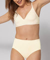 Sloggi WOW Comfort 2.0 High Waist Brief - Ecru White Knickers