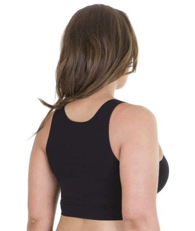 Sonsee High Back Comfort Bra - Black Bras