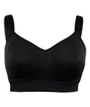 Sugar Candy Fuller Bust Seamless F-HH Cup Lounge Bra - Black Bras