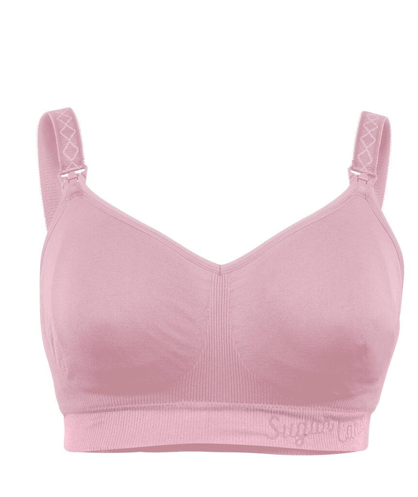 Full cup Wireless bra in Pink Ballerine Generous Dim