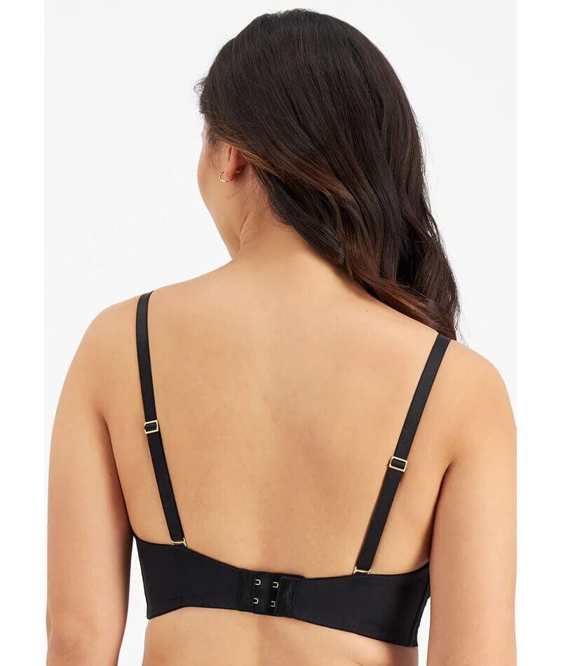 Temple Luxe by Berlei Lace Full Cup Contour Bra - Black/Nude Bras