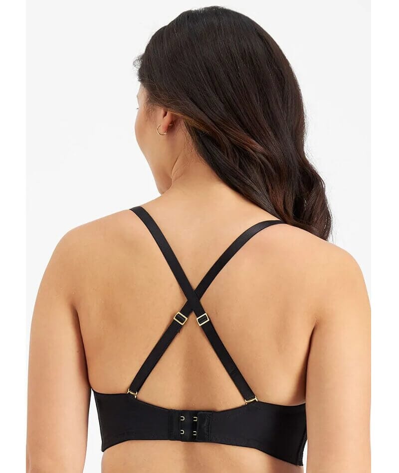 Temple Luxe by Berlei Lace Full Cup Contour Bra - Black/Nude Bras