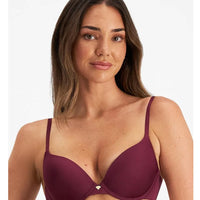 Temple Luxe by Berlei Smooth Level 1 Push Up Bra - Rhubarb