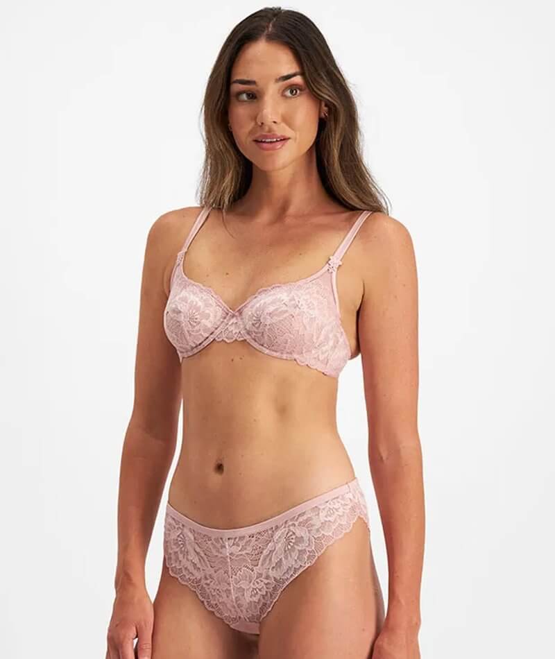 Temple Luxe by Berlei Valentina Balconette Bra - Blush Pink Bras