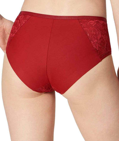 Triumph Amourette Charm High-Cut Maxi Brief - Spicy Red Knickers
