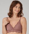 Triumph Amourette Charm Padded Wire-free Bra - Rose Brown Bras