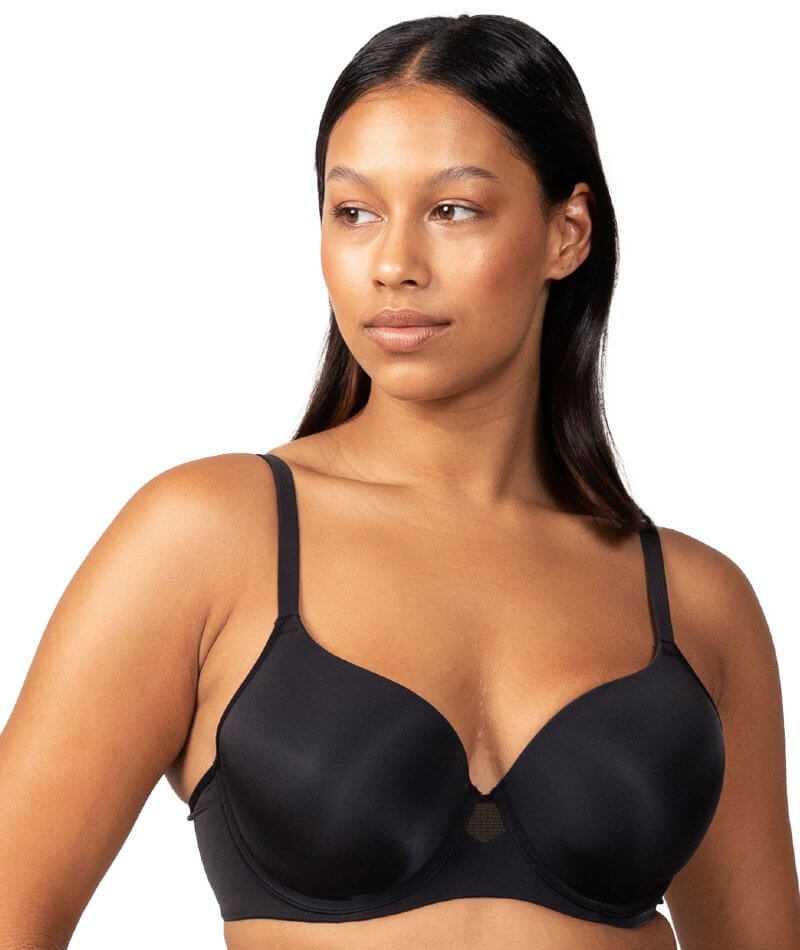 TRIUMPH BODY MAKE-UP SOFT TOUCH BLACK WIREFREE BRA