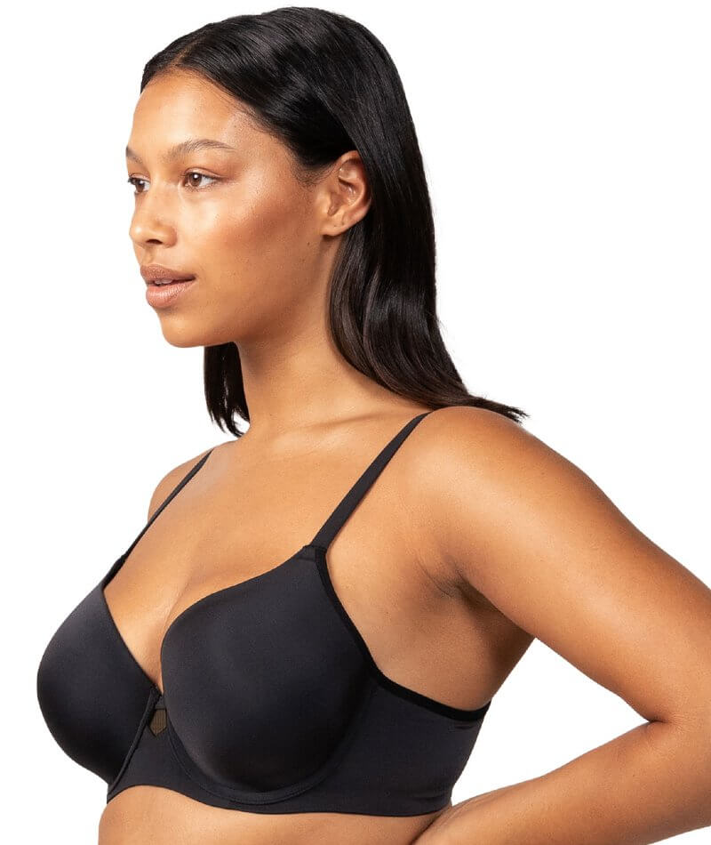 Triumph Body Make-up Smooth Underwired Padded Bra - Black - Curvy Bras